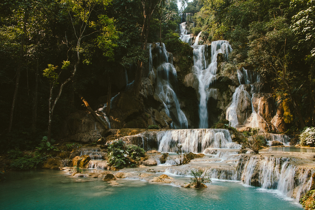 Khuang Si Falls - World Mate Travel