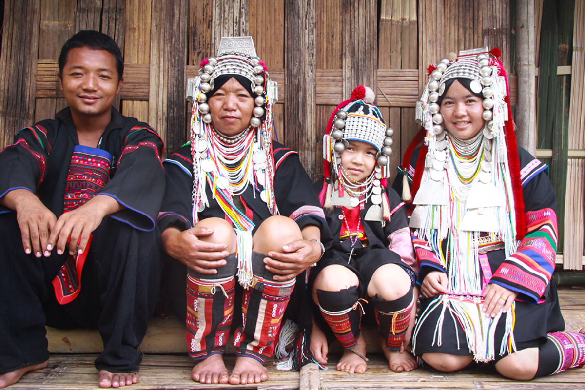 Akha villagers in Ban Lorcha