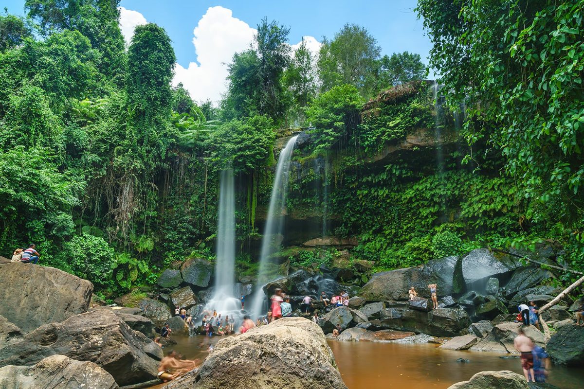 Phnom Kulen Waterfall