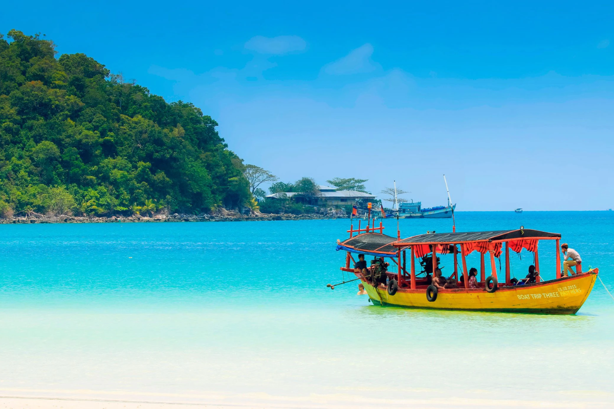 View from Kep Beach - World Mate Travel