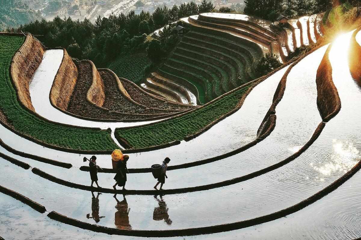 Breathtaking view of Mu Cang Chai