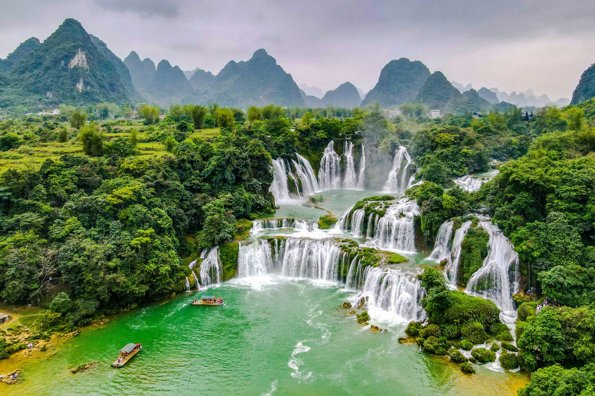 Cao Bang Weather Highlights Ban Gioc Waterfall 
