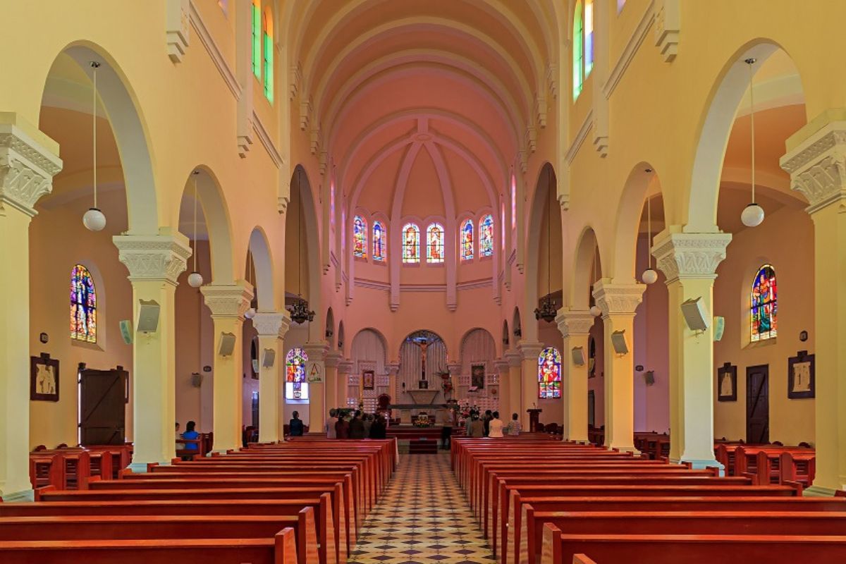 Interior of Dalat Cathedral