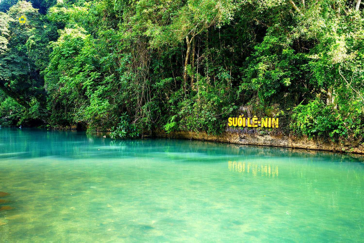 The serene Lenin Stream named by President Ho Chi Minh