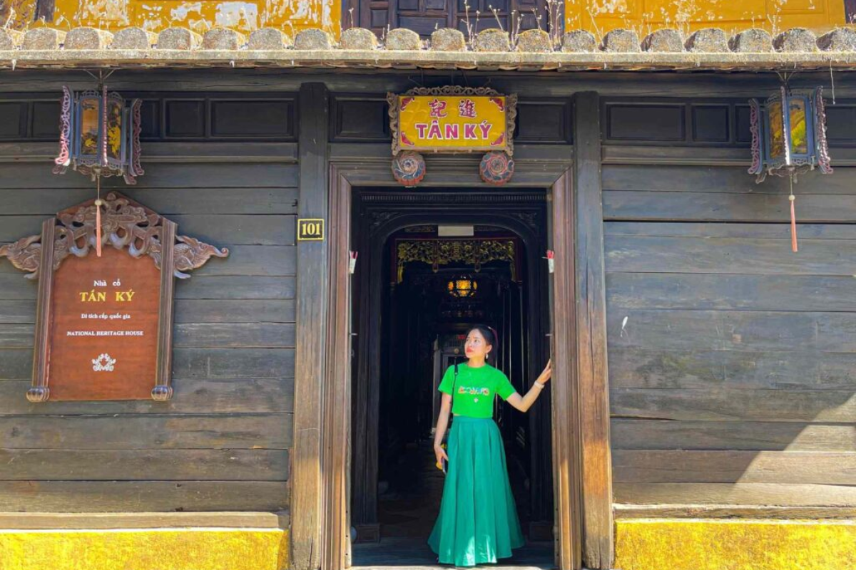 Interior of Tan Ky Old House in Hoi An