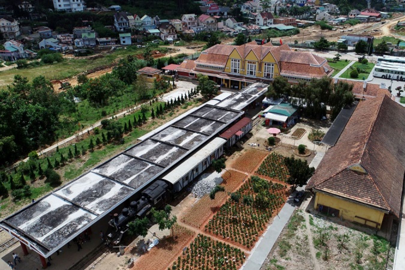 Unique Architecture of Dalat Train Station