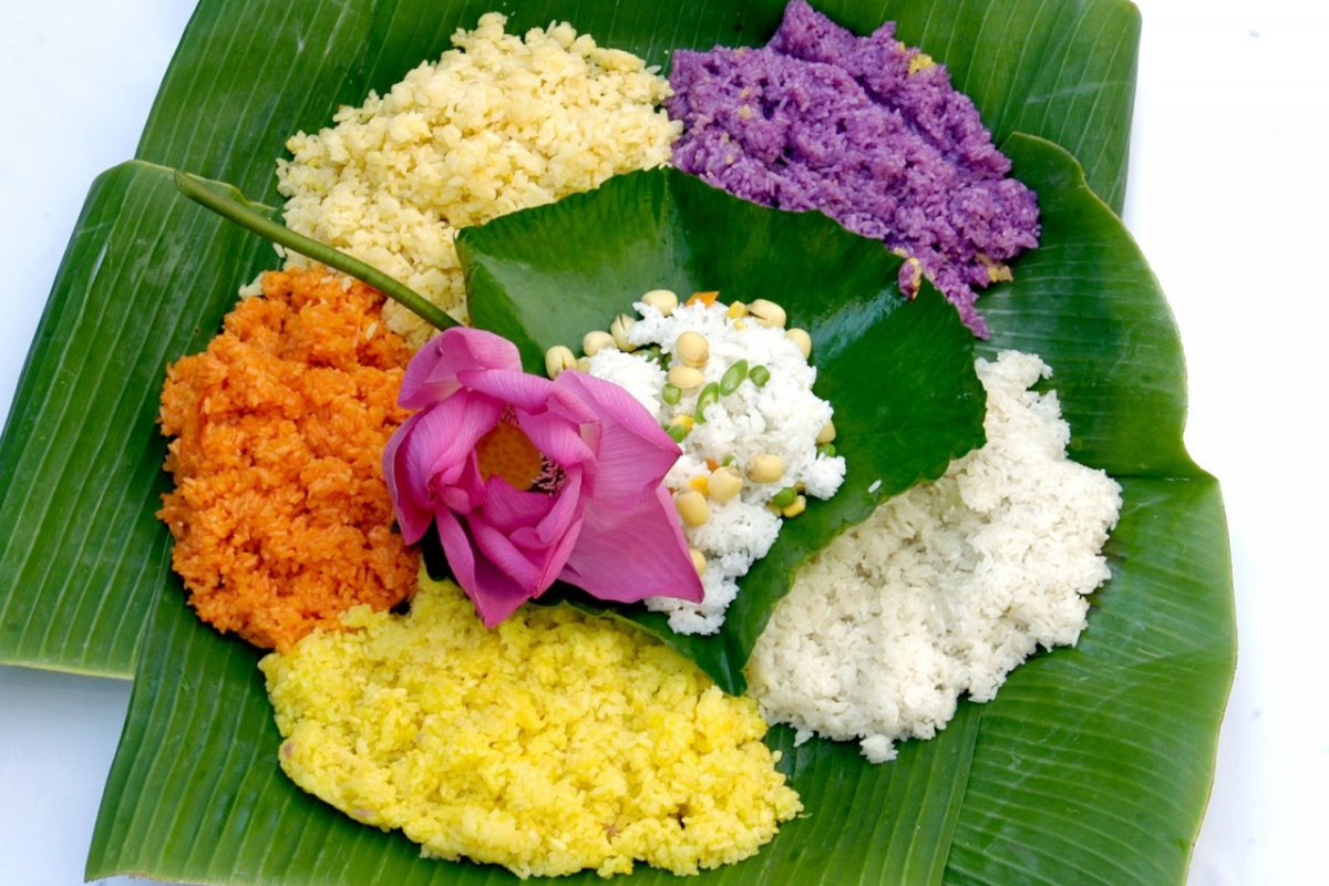 Colorful Five-Color Sticky Rice in Bac Ha