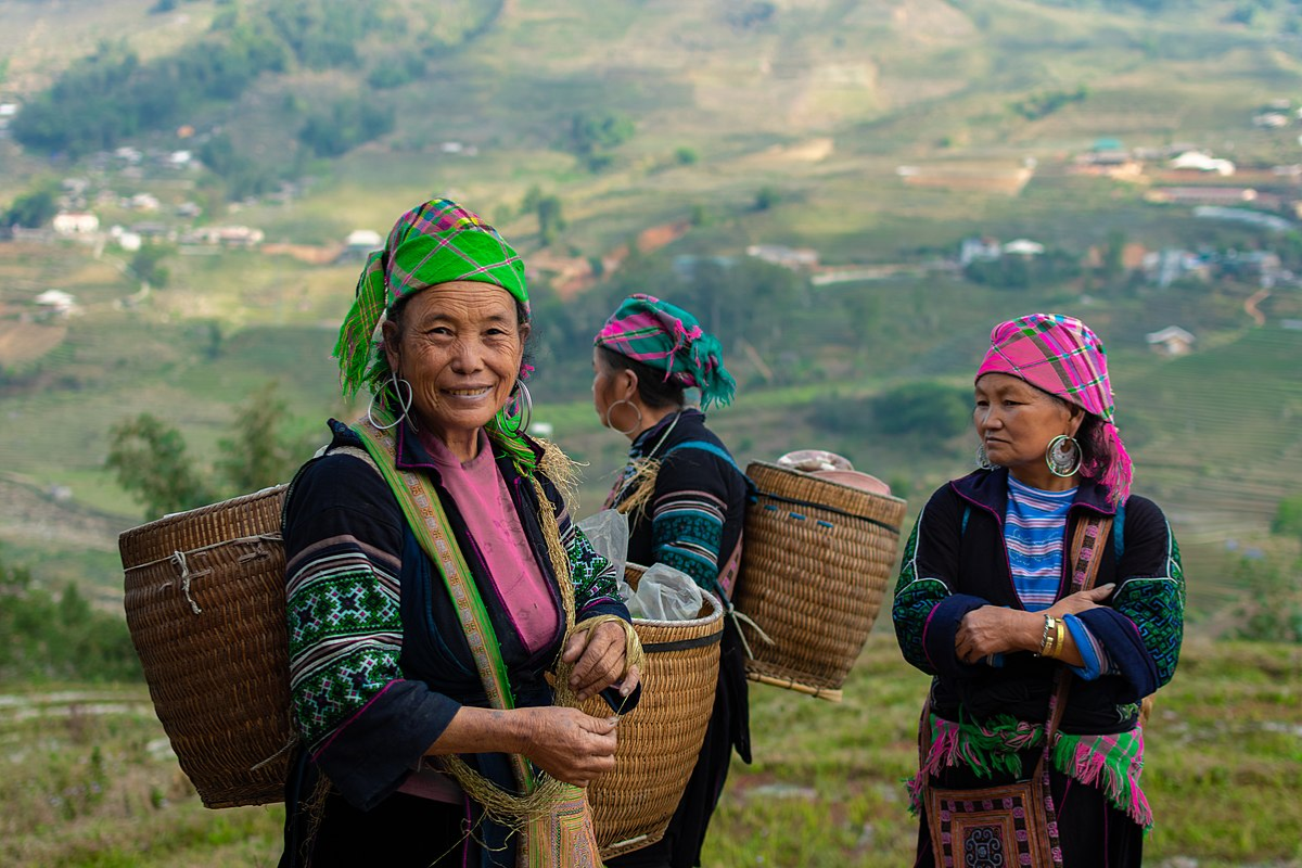 H'Mong people in Muong Nhe