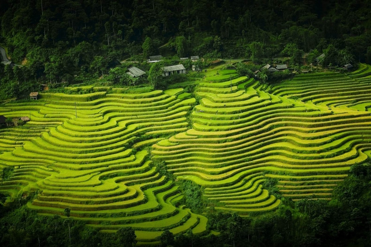 Stunning View of Mountain in Ha Giang