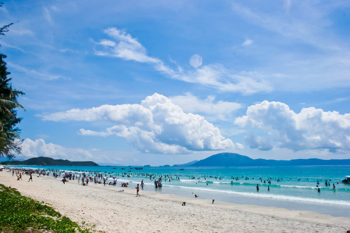 Sunset at Non Nuoc Beach in Da Nang