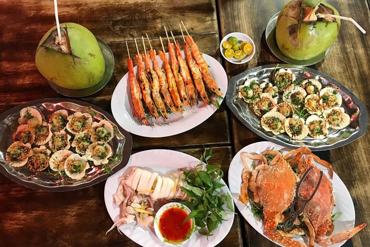 Delicious seafood dishes in Phu Quoc