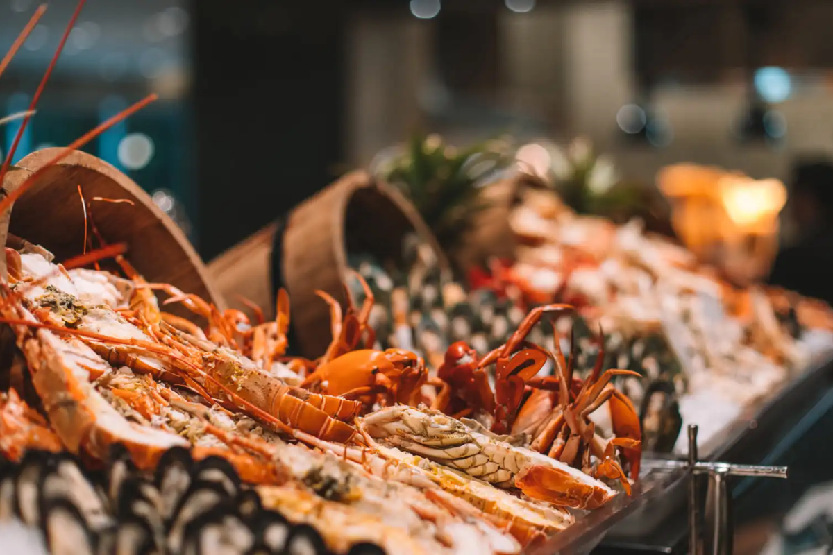 A delicious platter of seafood in Phu Quoc