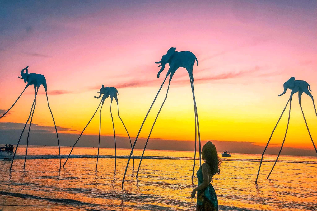 Sunset view in Phu Quoc